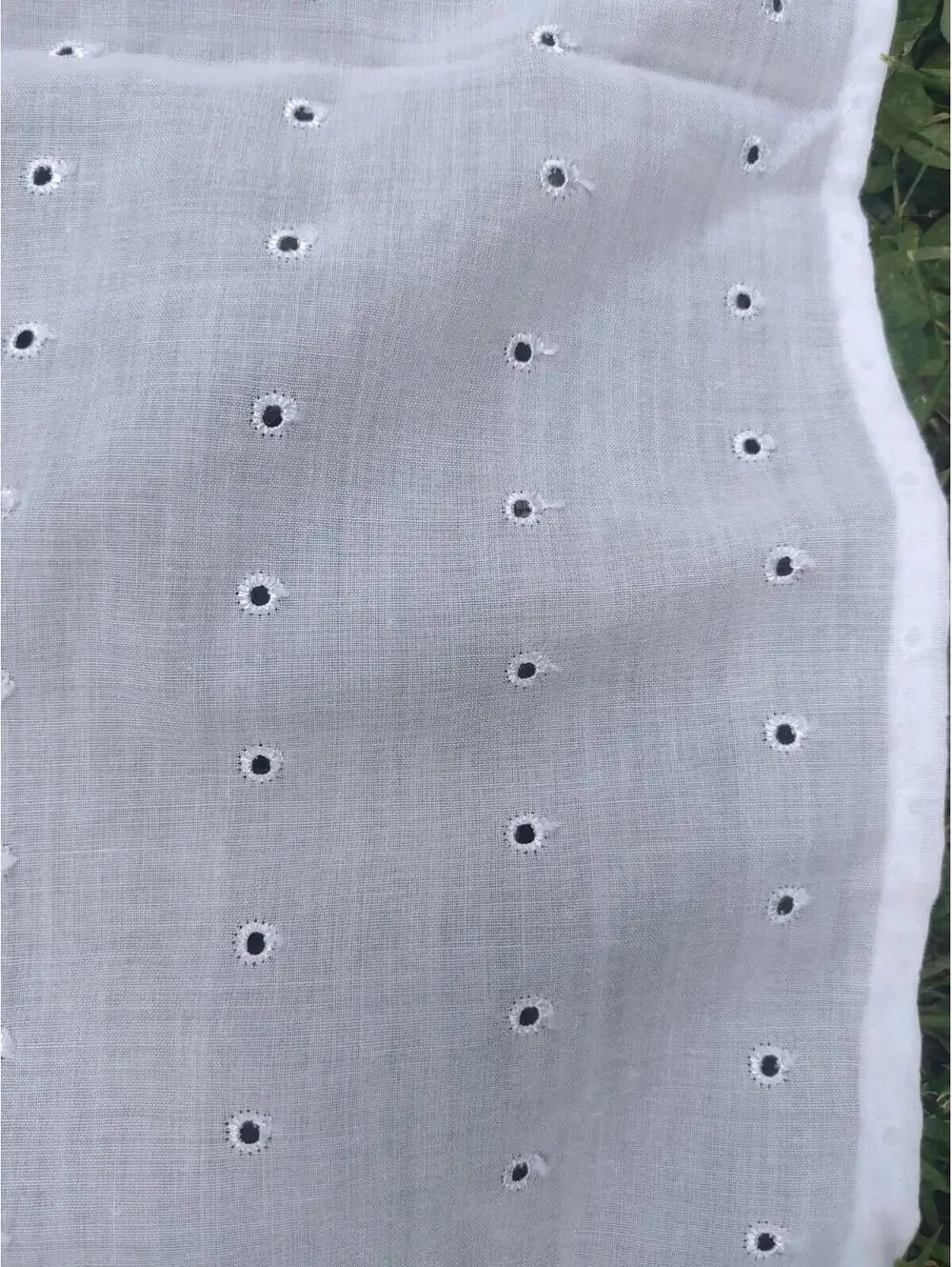 8pc Vintage Eyelet Lace Cutwork Linen Table Runner Lot Cottagecore Shabby Chic